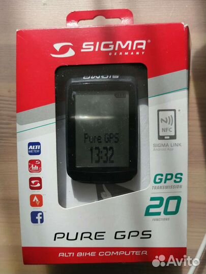 Велокомпьютер Sigma Pure GPS