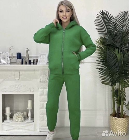 Костюм женский двойка на флисе