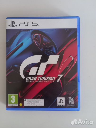 Gran turismo 7 ps5 диск