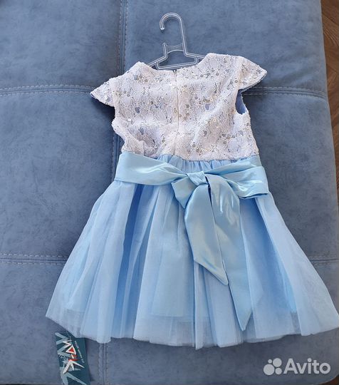 Нарядное платье для девочки 92