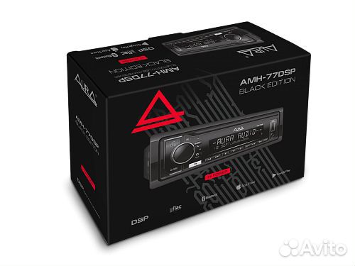 USB-ресивер 1DIN AurA AMH-77DSP Black Edition