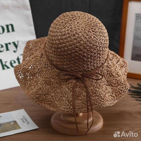 Шляпа женская пляжная летняя