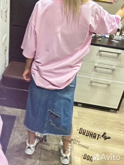 Юбка джинсовая