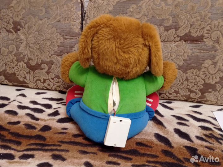 Интерактивная собака игрушка мягкая