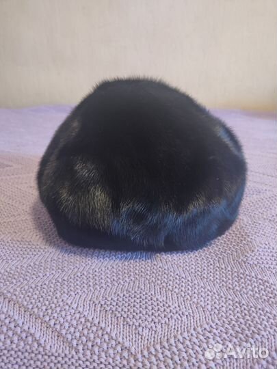 Новый Норковый берет мягкий