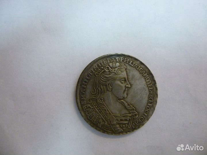 1732 года полтина серебро