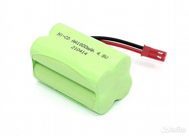 Аккумулятор Ni-Cd 4.8V 1800 mAh AA Row разъем JST