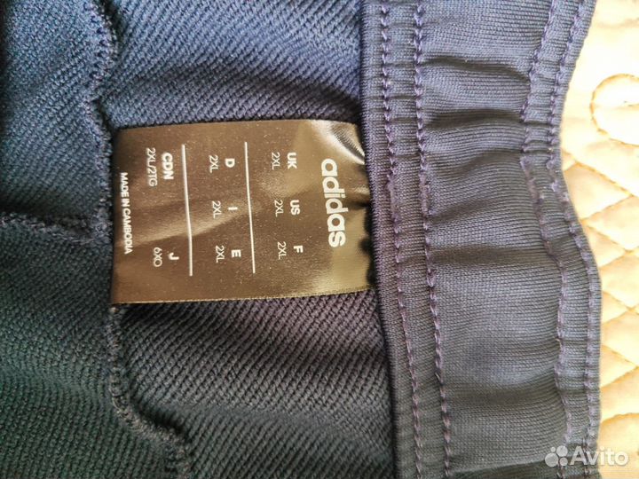 Штаны adidas мужские большого размера