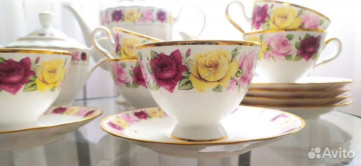 Фарфоровый чайный сервиз Bohemia