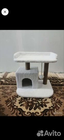 Домик для кошки с когтеточкой новые