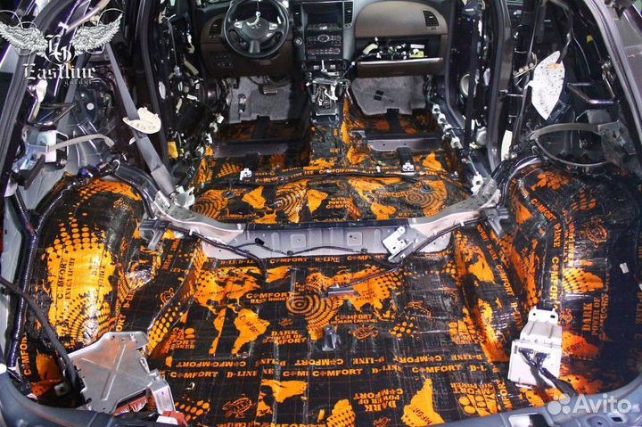 Шумоизоляция автомобиля