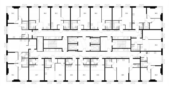 Квартира-студия, 25,7 м², 18/33 эт.
