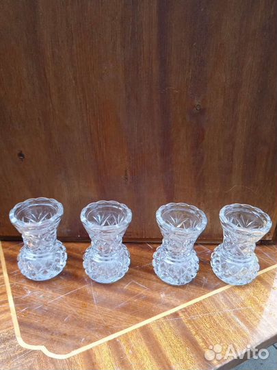 Посуда разная СССР, хрусталь, подсвечники