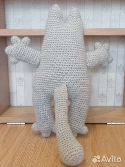 Вязаная Игрушка :Чудной котик