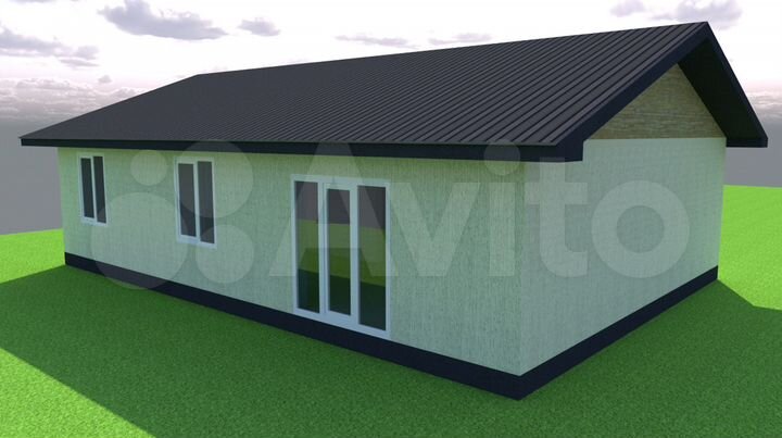 Дом 92 м² на участке 8,4 сот.