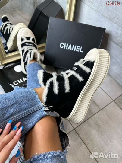 Кеды Chanel женские