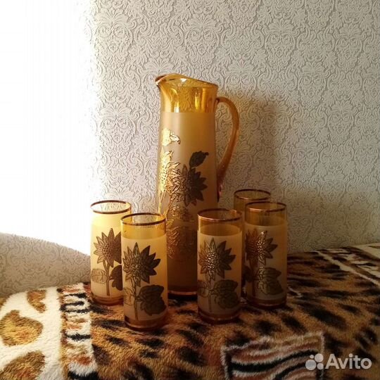 Новый Набор кувшин и стаканы