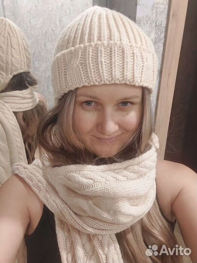 Шапка и шарф Остин ostin