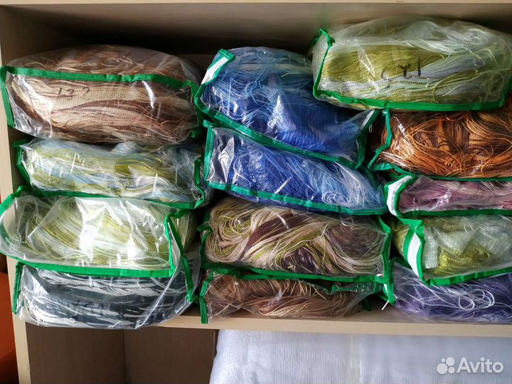 Шторы нитяные кисея