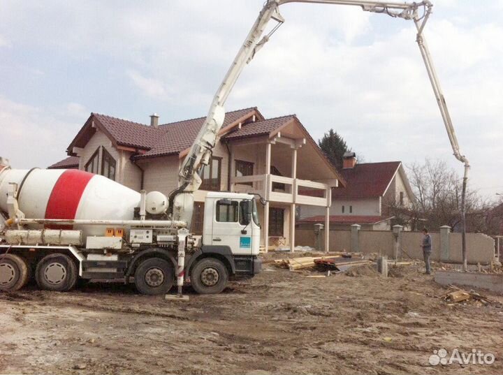 24/7 Бетон + Раствор+Доставка(Лента) +Бетононасос