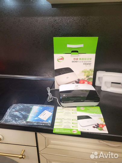 Электроприбор для очистки фруктов, озонатор