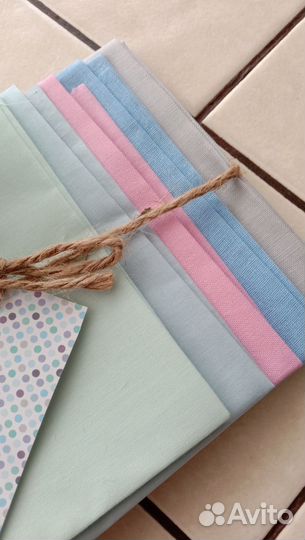 Набор тканей №6 для рукоделия,печворка 38*48 5 шт