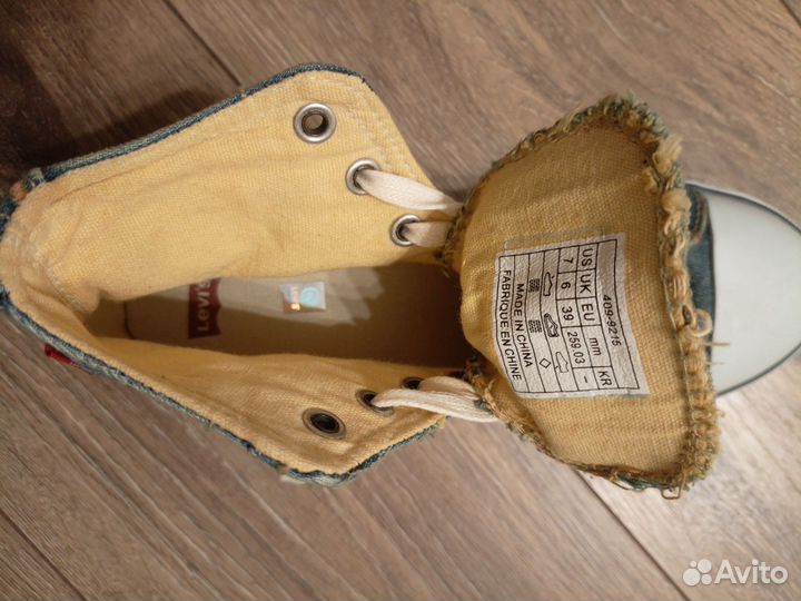 Кеды levis женские 39