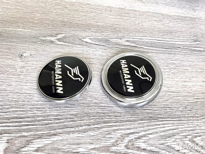 Эмблема Hamann для BMW X5 E70, комплект 2шт