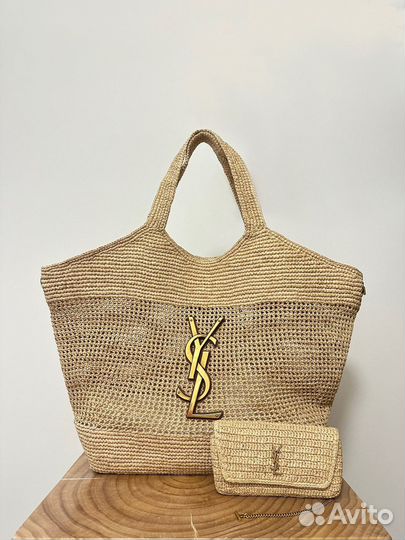 Cумка saint laurent YSL плетенная