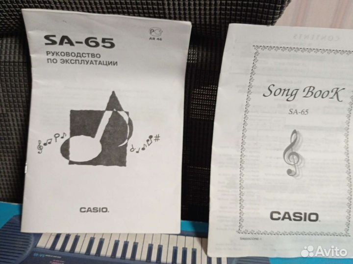 Синтезатор саsio SA -65, с батарейками, новый