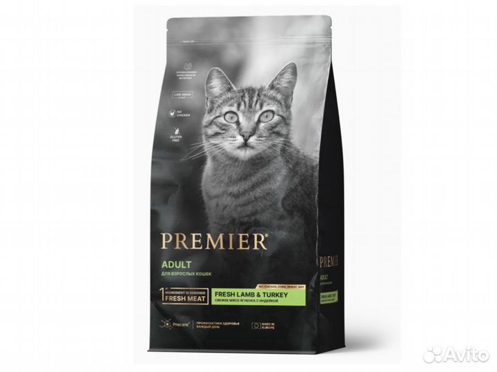 Premier сухой корм для кошек 2 кг