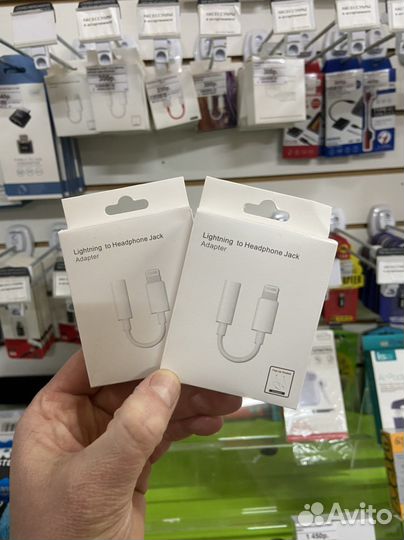 Переходник iPhone AUX / lightning