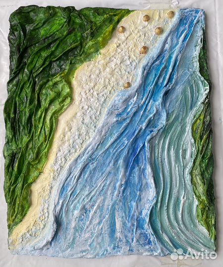 Картина барельеф