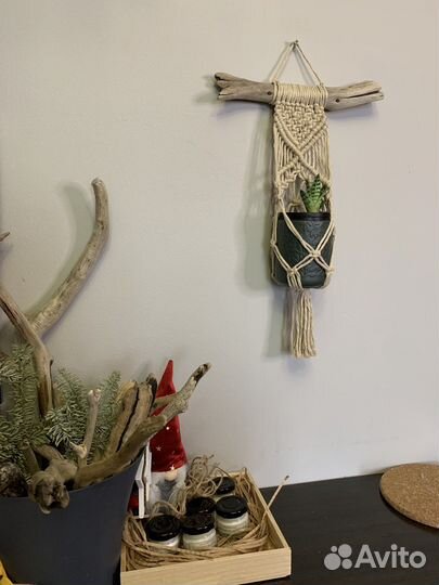 Панно - подвес для растения