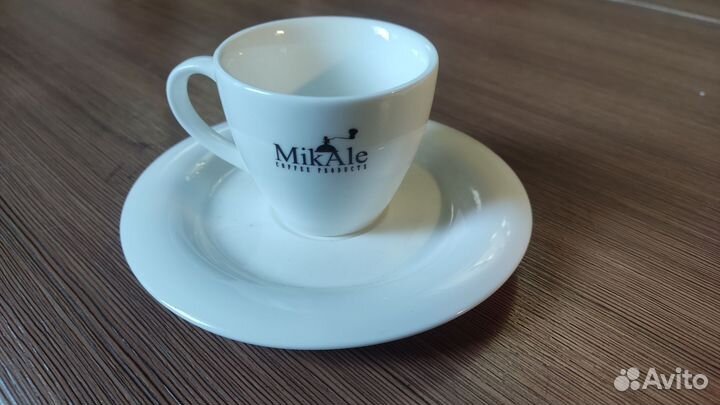 Набор чашки эспрессо с блюдцами