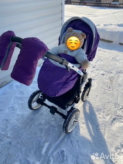 Прогулочная коляска с реверсивным блоком