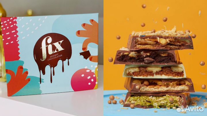 Дубайский шоколад FIX Dessert Chocolatier в Москве