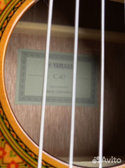 Гитара yamaha c40