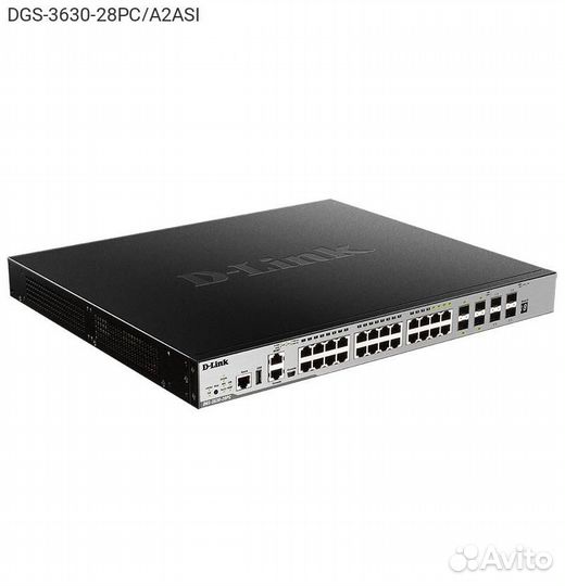 Коммутатор D-Link DGS-3630-28PC 20-PoE Управляемый