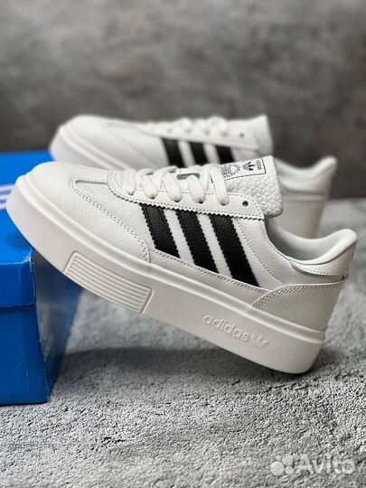 Кроссовки adidas samba на платформе