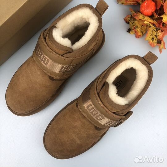 Угги новые Ugg Neumel Snapback Chestnut