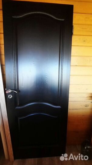 Дверь входная деревянная бу