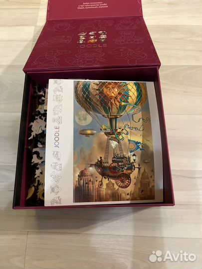 Деревянный пазл joodle