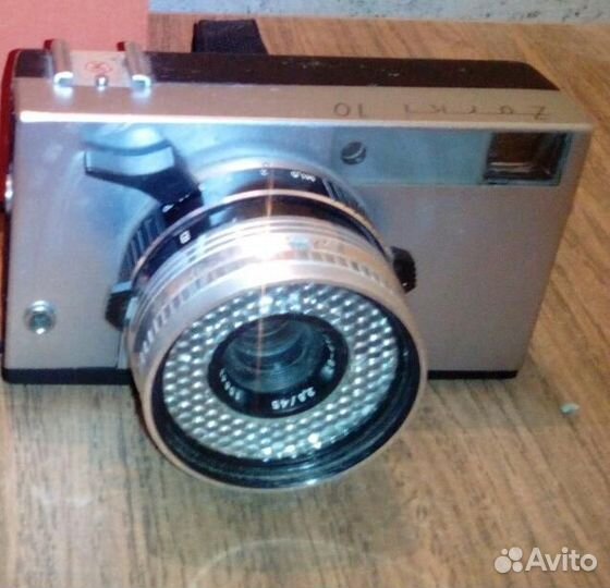 Фотоаппарат zorki 10 (отломан рычажок выдержки)