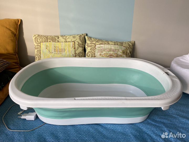 Складная ванночка для новорожденных