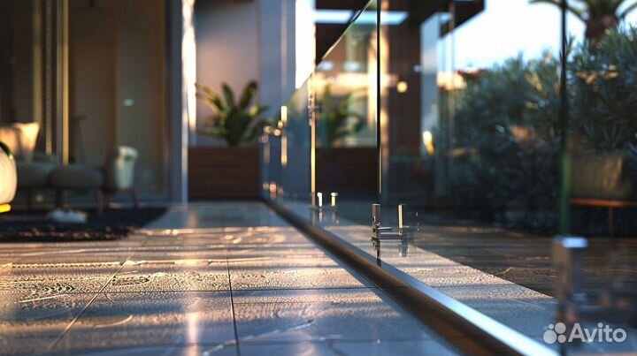 Стеклянные ограждения триплекс