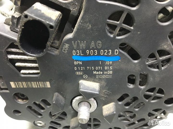 Генератор Volkswagen Passat B6 2005-2010 седан 2