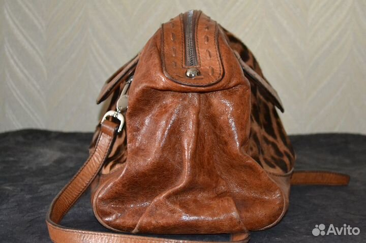 Сумка женская dolce gabbana леопард оригинал 42х31