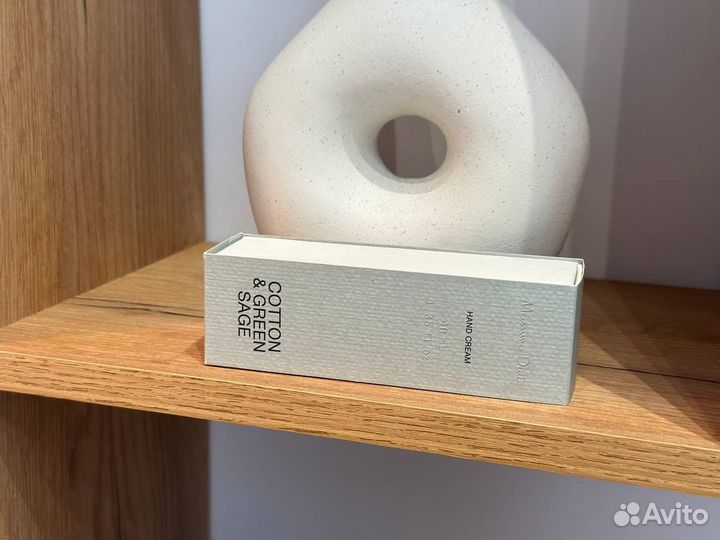 Новый Крем для рук Massimo Dutti Cotton green sage