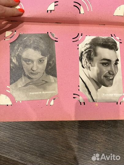 Коллекция открыток и фото актеров СССР